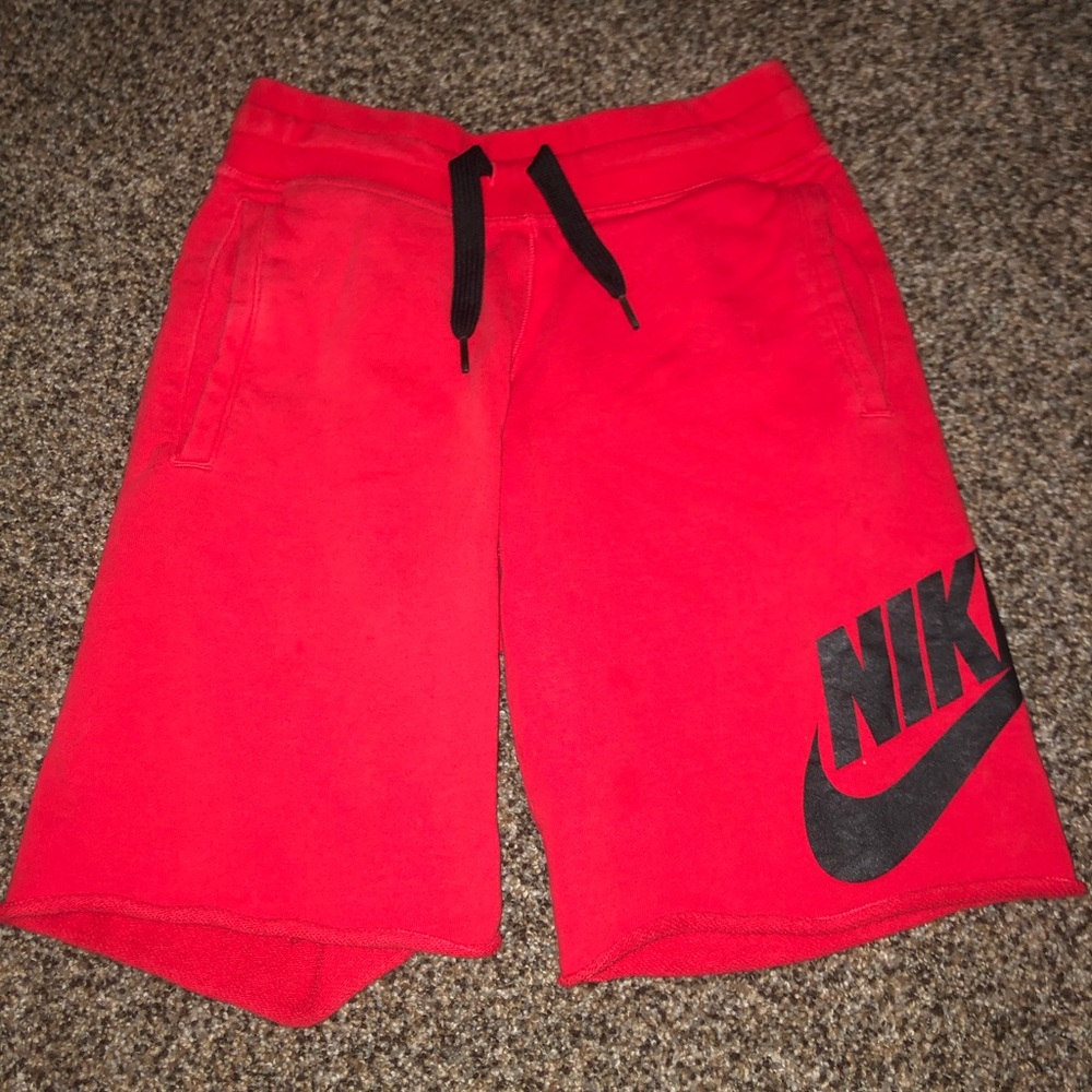 Nike cotton-twill shorts